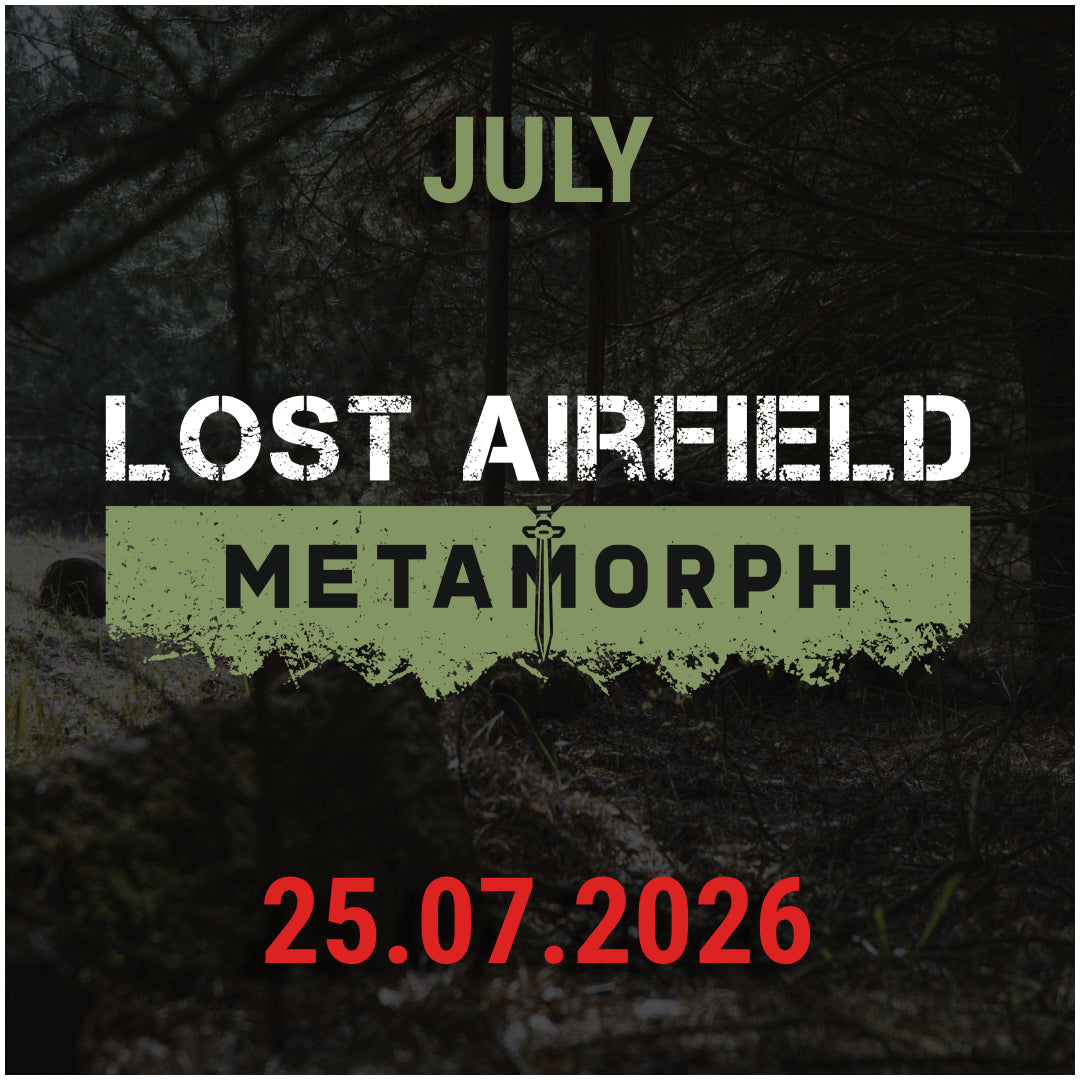LOST AIRFIELD - 25. Juli 2026 - Event Ticket Team Rot