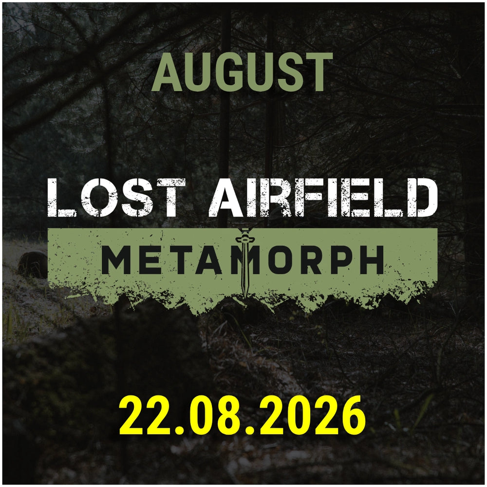 LOST AIRFIELD - 22. August 2026 - Event Ticket Team Gelb