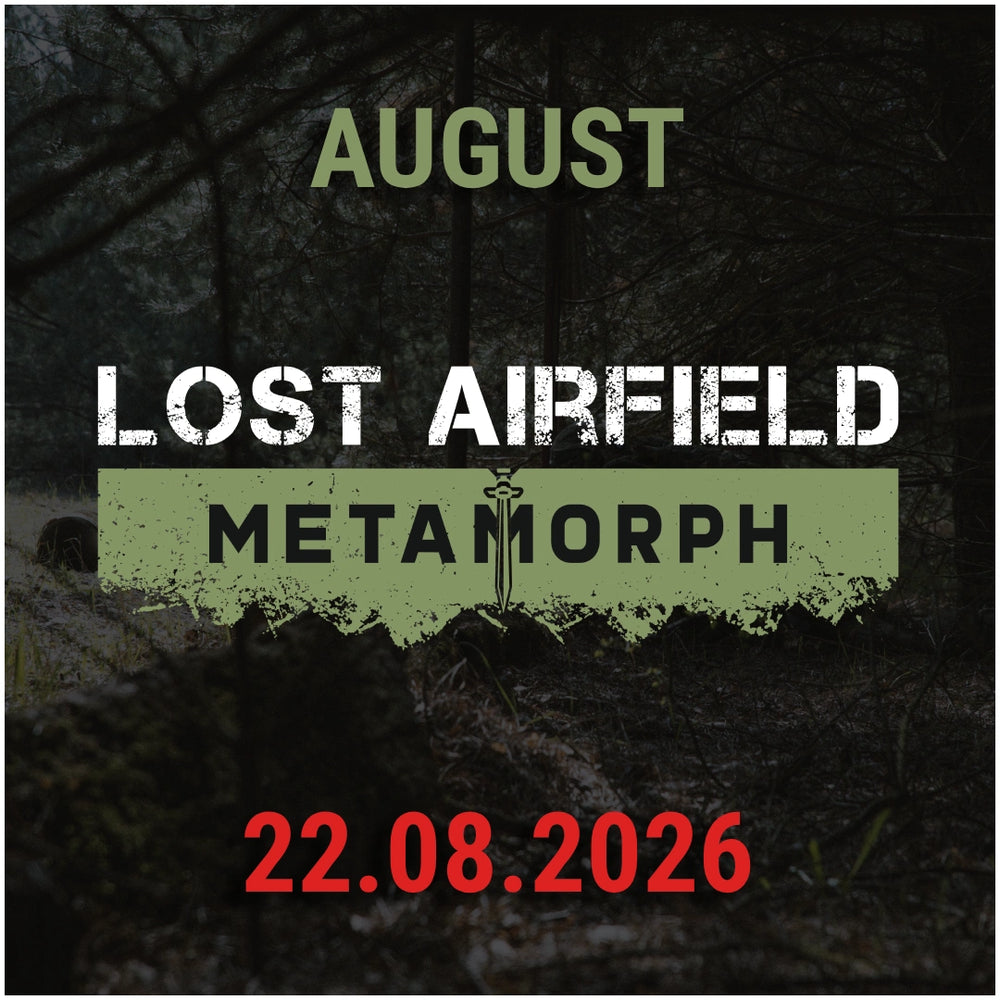 LOST AIRFIELD - 22. August 2026 - Event Ticket Team Rot