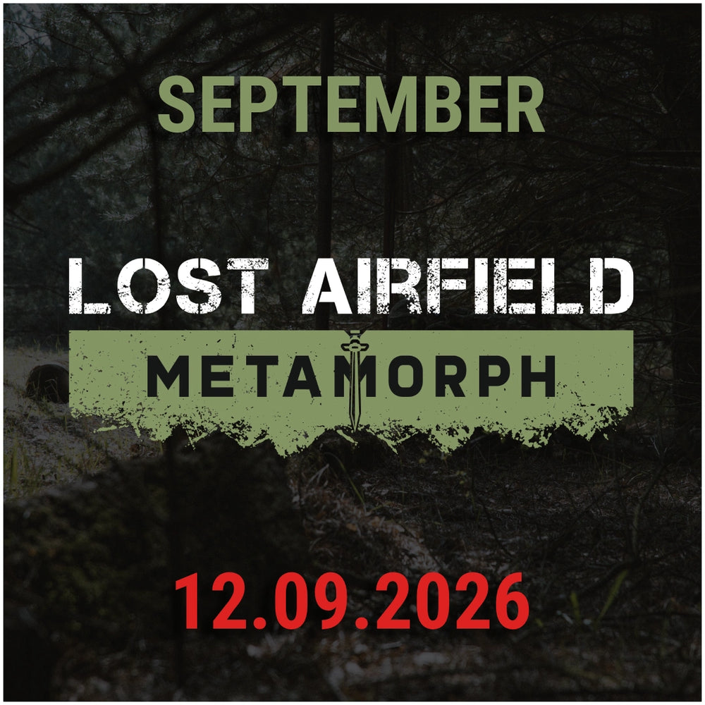 LOST AIRFIELD - September 12, 2026 - Event Ticket Team Red