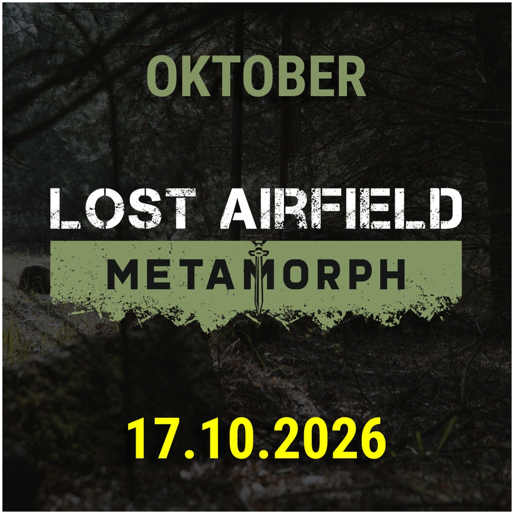 LOST AIRFIELD - 17. Oktober 2026 - Event Ticket Team Gelb