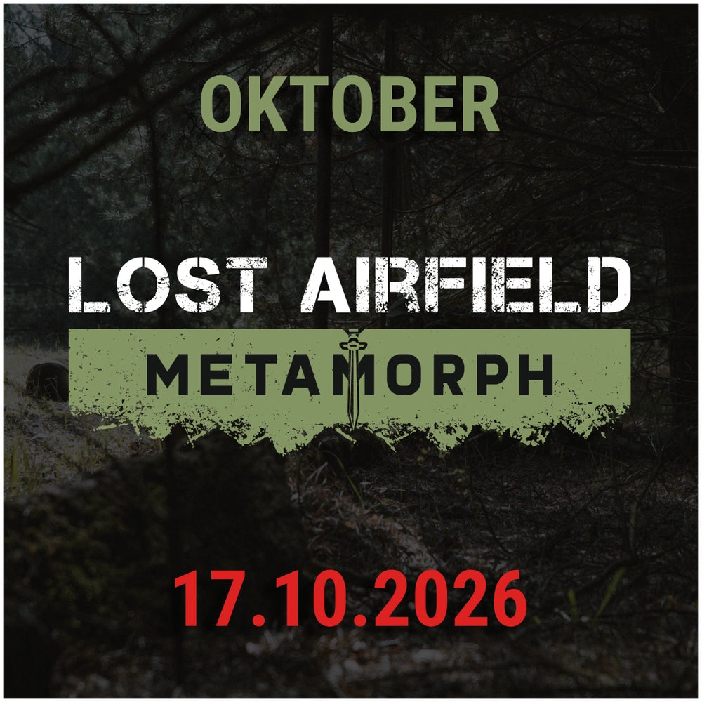 LOST AIRFIELD - 17. Oktober 2026 - Event Ticket Team Rot